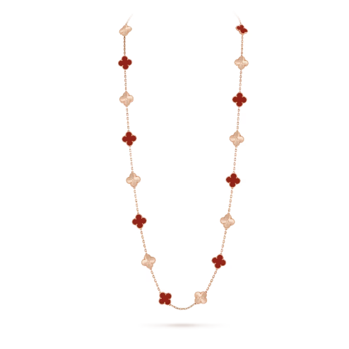 Langes Collier Vintage Alhambra, 20 Motive